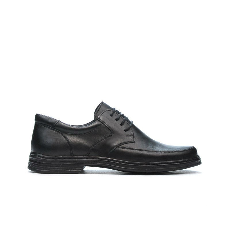 Eleganckie buty męskie 843m czarne