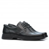 Eleganckie buty męskie 843m czarne