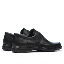 Eleganckie buty męskie 843m czarne