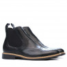 Buty męskie 493 czarne