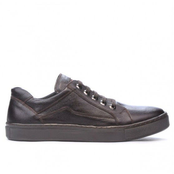 Buty sportowe męskie 830-1 kawa
