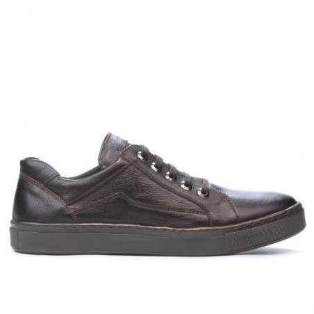 Buty sportowe męskie 830-1 kawa