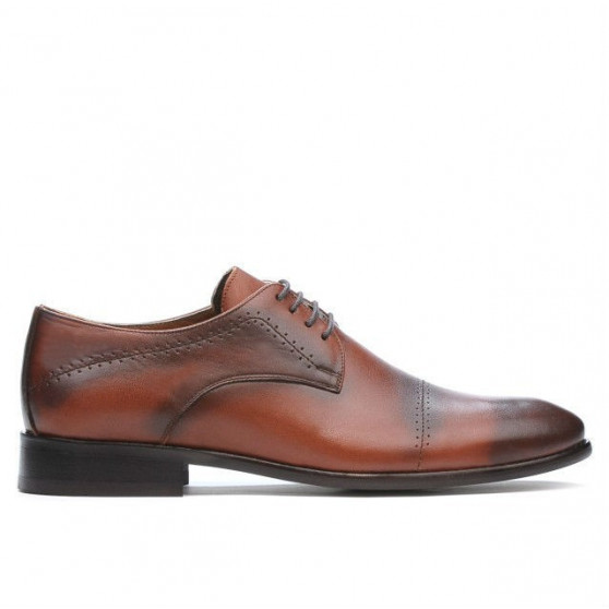 Eleganckie buty męskie (duże rozmiary) 822m a brązowe