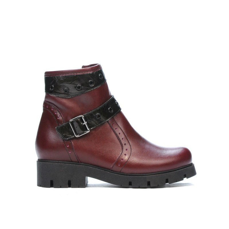 Dziecięce botki 3005 bordo
