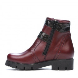 Dziecięce botki 3005 bordo