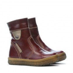 Buty dziecięce małe 34c bordo + miedziane
