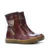 Buty dziecięce małe 34c bordo + miedziane
