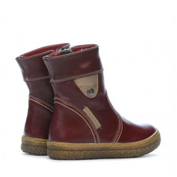 Buty dziecięce małe 34c bordo + miedziane