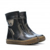 Buty dziecięce małe 34c czarno-miedziane