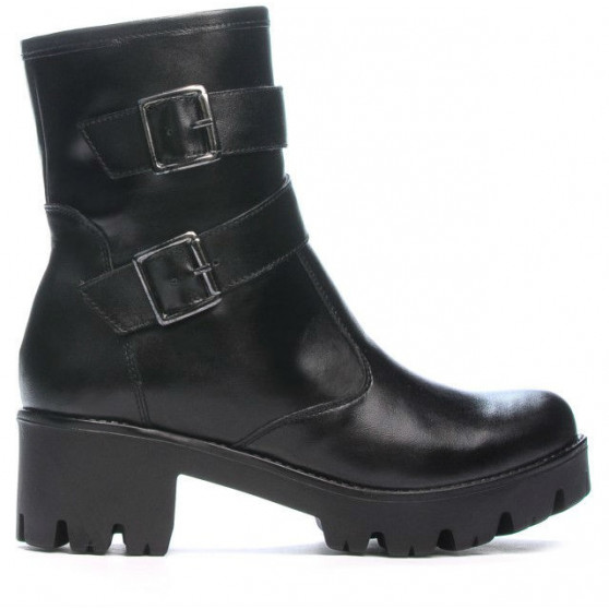 Damskie botki 3312 czarne