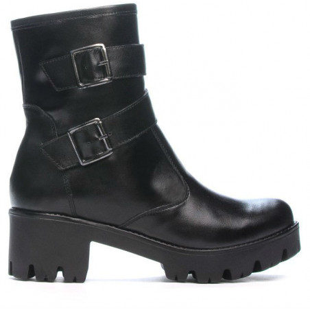 Damskie botki 3312 czarne