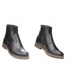 Buty męskie 455 a brązowe