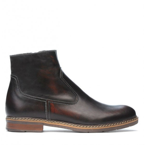 Buty męskie 455 a brązowe