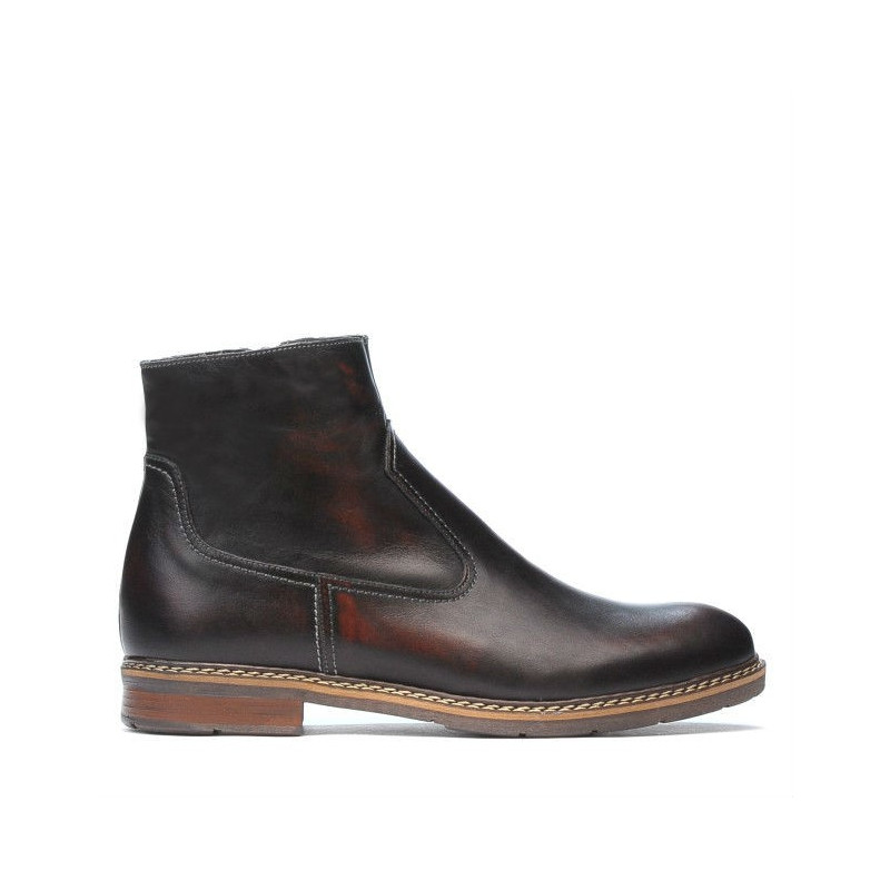 Buty męskie 455 a brązowe