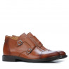 Buty męskie 492 a brązowy