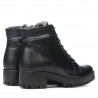 Damskie botki 3313 czarne
