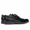 Casualowe / eleganckie buty męskie 759 czarne