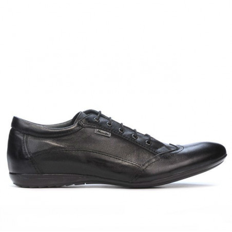 Buty casual męskie 769 czarne