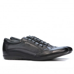 Buty casual męskie 769 czarne