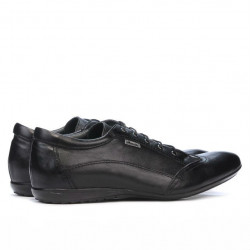 Buty casual męskie 769 czarne