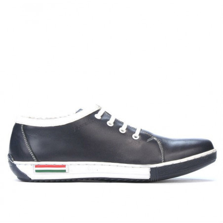 Młodzieżowe buty sportowe 309 indygo+białe