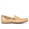 Loafers 719p beżowe perforowane