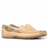 Loafers 719p beżowe perforowane