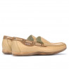 Loafers 719p beżowe perforowane