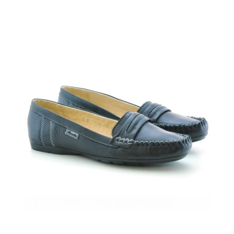 Damskie mokasyny 619 czarne
