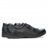 Buty casual/eleganckie męskie 752 czarne