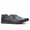 Buty casual/eleganckie męskie 752 czarne
