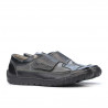Dziecięce buty 107 czarne+szare