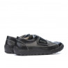Dziecięce buty 107 czarne+szare