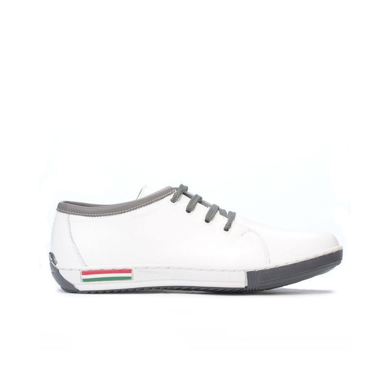 Buty sportowe młodzieżowe 309 białe