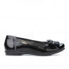 Dziecięce buty 129 czarny lakier