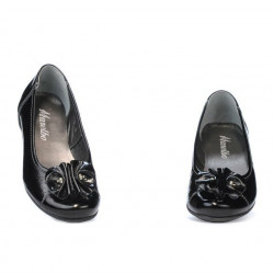 Dziecięce buty 129 czarny lakier
