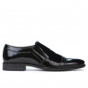 Eleganckie buty młodzieżowe 389 czarny lakier