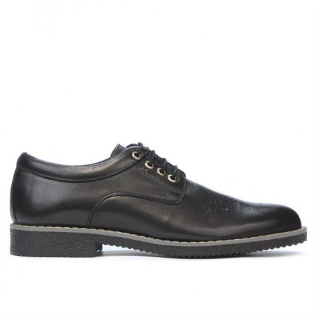 Buty casual męskie 739 czarne