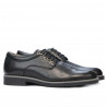 Buty casual męskie 739 czarne