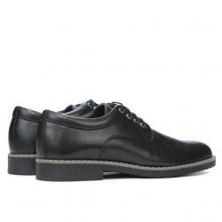 Buty casual męskie 739 czarne