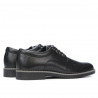 Buty casual męskie 739 czarne