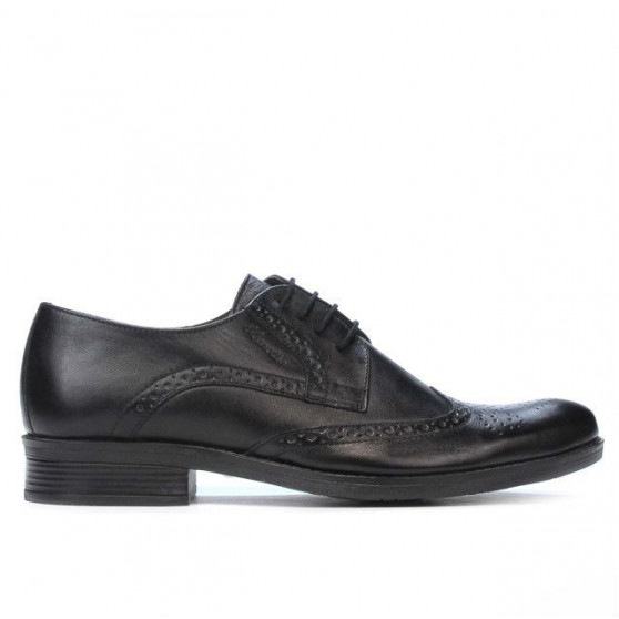 Męskie buty casual 783 czarne
