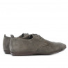Buty casual męskie 794 cappuccino welur