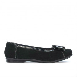 Buty dziecięce 129 czarny welur