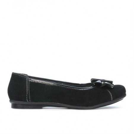 Buty dziecięce 129 czarny welur