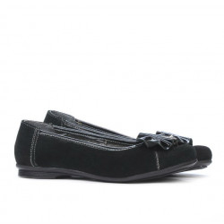 Buty dziecięce 129 czarny welur