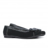 Buty dziecięce 129 czarny welur