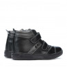 Buty dziecięce 3207-1 czarne+szare