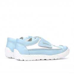 Dziecięce buty 107 niebieskie+białe