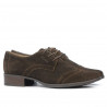Buty casual damskie 691 kawa welur